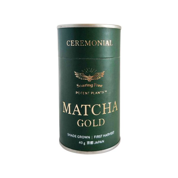 Soaring Free Matcha Gold 40g Ceremonial Grade Japanese Matcha