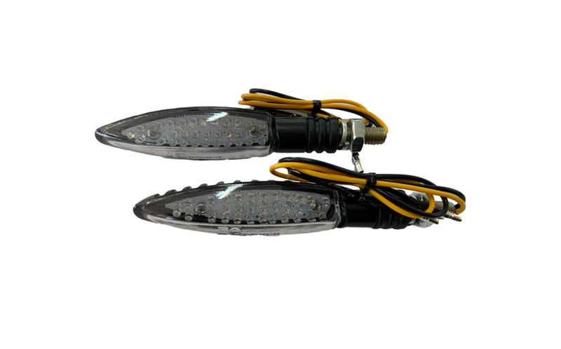 Rotracc Ribbed LED Clear Indicators