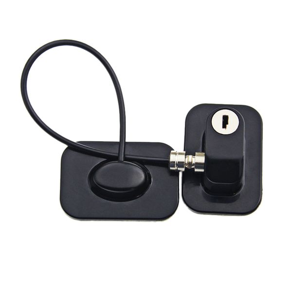Baby Safety Window Restrictors with Safety Lock Cable, No Screws Required