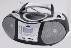 Telefunken P5-BL Portable CD/Mp3 Player With USB - Black