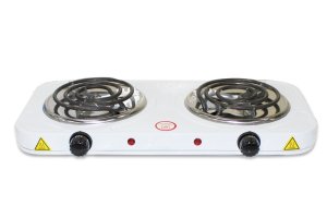 1800W Portable Electric Coil Hot Plate - Double ADC203 Spiral Elements