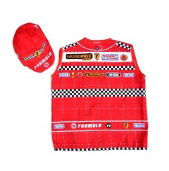 Racing Car Driver - Role Play Costume For Kids