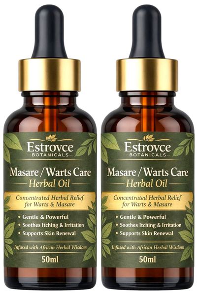 Masare/Warts Care Herbal Oil (2 x 50ml)