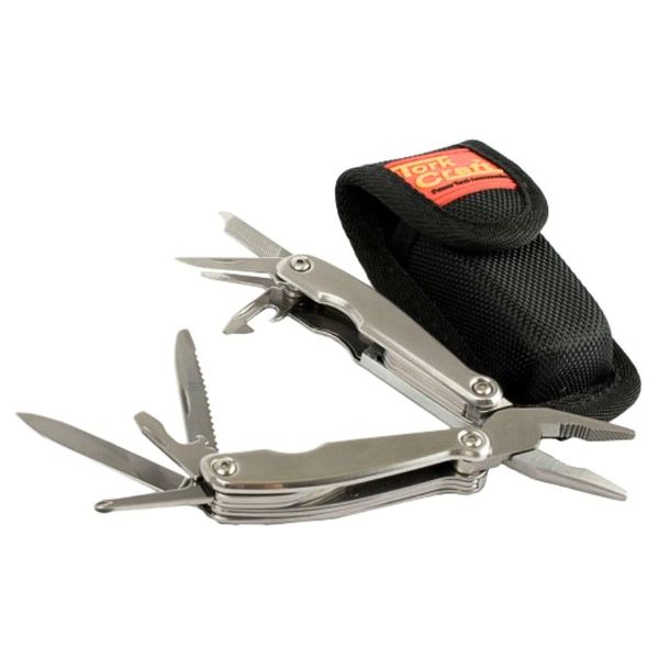 Tork Craft - Mini Multi-Function Tool with Nylon Pouch