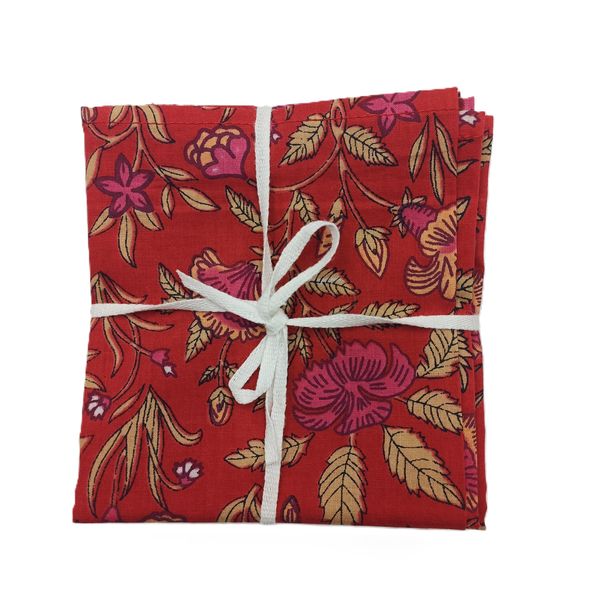 Printed Indian Cotton Napkins
