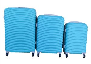 3 Piece Hard Outer Shell Lightweight Luggage Set