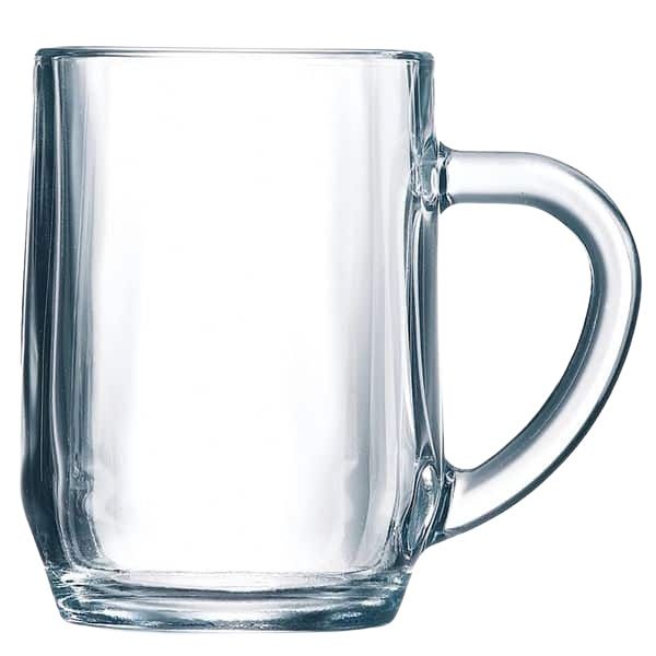 Super Glass Beer Mugs - 590ml - Transparent