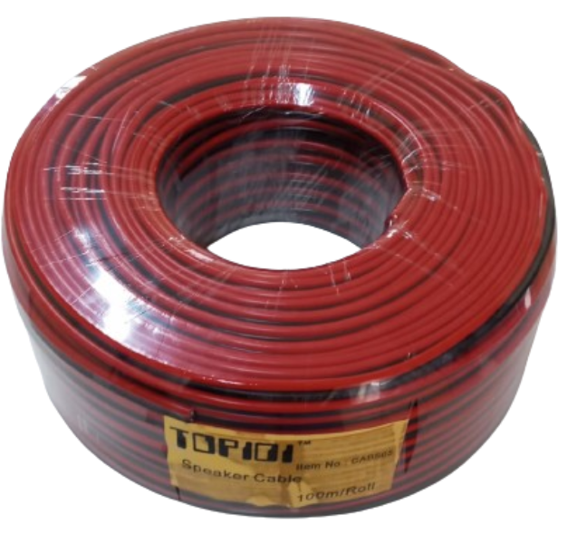Top101 2 Core 2.5mm Speaker Cable - 100m