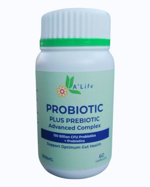 150 Billion CFU 24-Strain Probiotic Plus 500mg Prebiotic (60 Capsules)