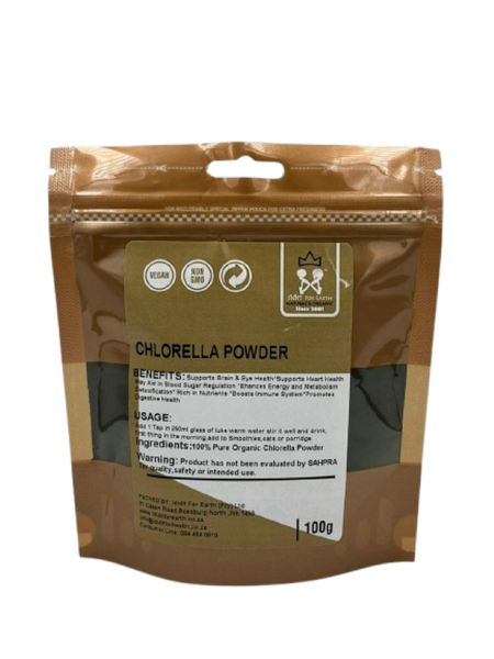 Ididit For Earth Chlorella Powder Superfood Supplement 100g