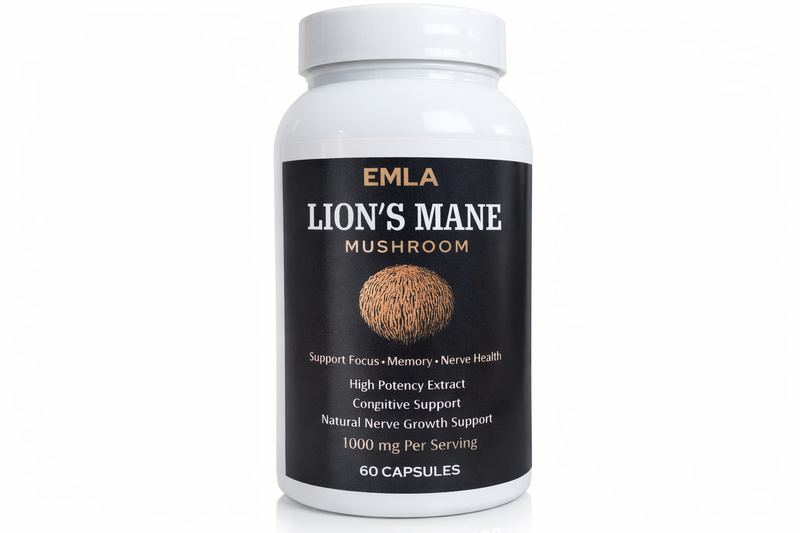Emla Lion's Mane Mushroom - Capsules