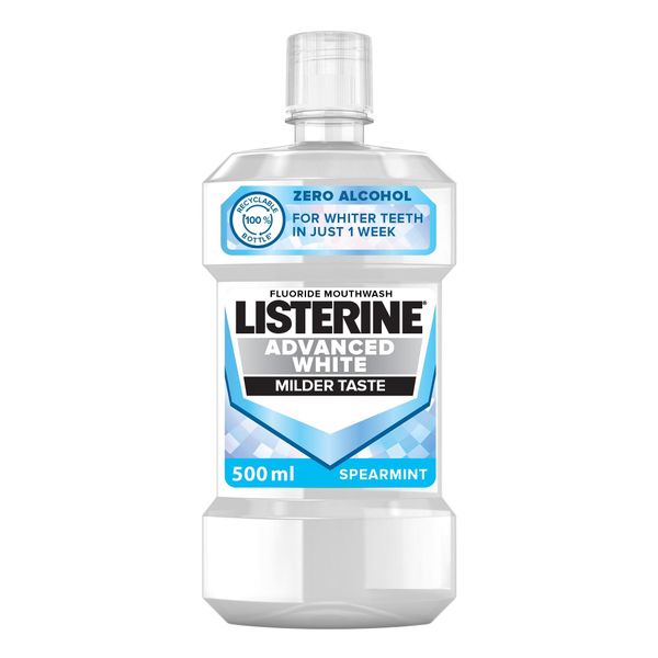 Listerine Advanced White Milder Taste 500ml