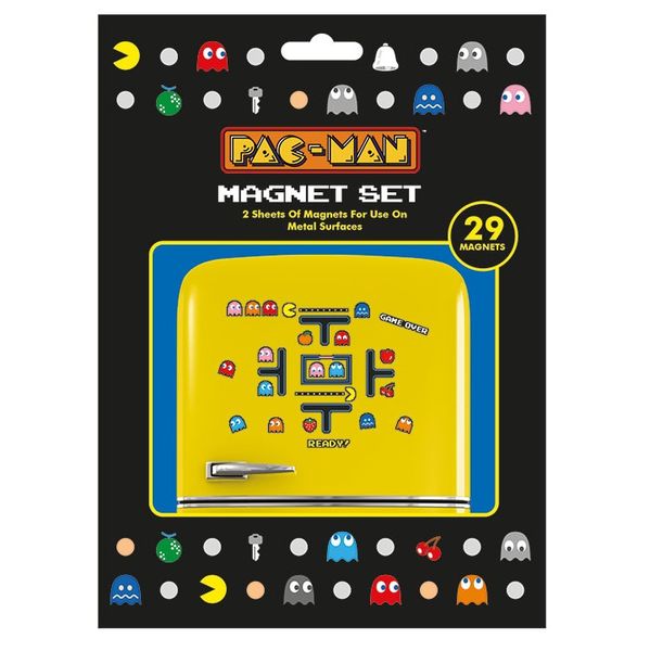 Pac-Man (Pixel) Magnet Set, 29 Magnets