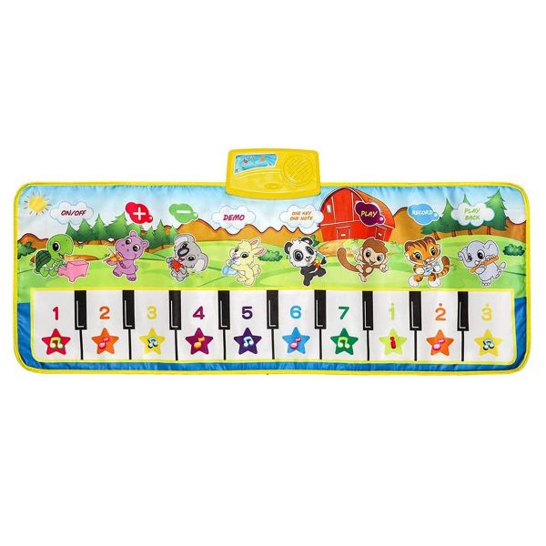 Interactive Fun Baby Step Piano Mat Musical Keyboard Educational Toy