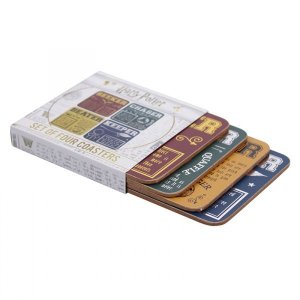 Quidditch: Team - Coaster Set Of 4 (Parallel Import)