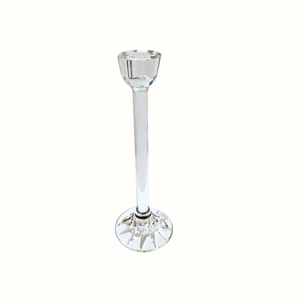 Crystal Taper Candle Holder for home Decor - 25 cm