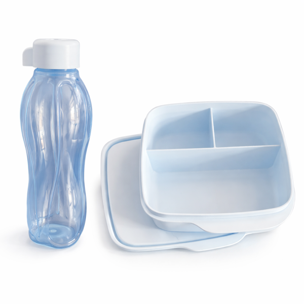 Tupperware Lunch Set 550ml Lunchbox &amp; 500ml Bottle BPA Free