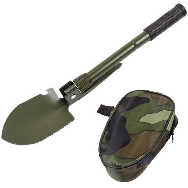 Camping Survival Shovel, Folding Military-Grade Entrenching Tool