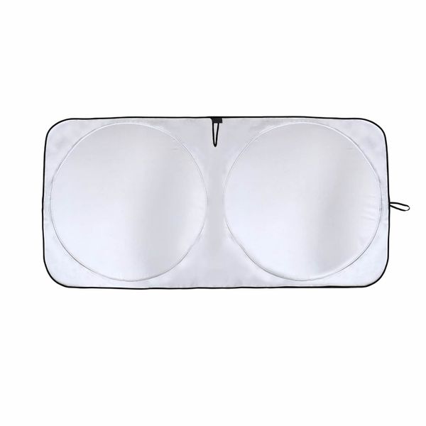 Car Front Windshield Sun Shade, Vehicle Sun Protection Shield(58"x26.8")