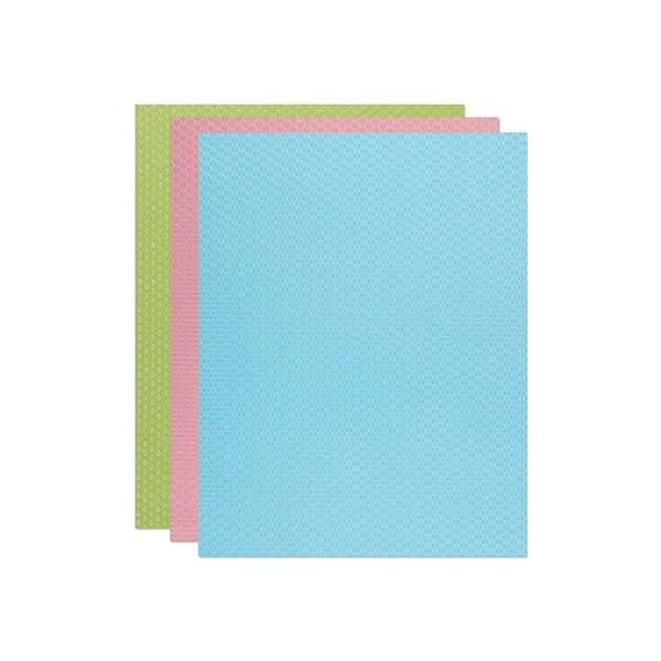 Washable Refrigerator Mats for Refrigerator Shelves Drawer - 3 Pieces