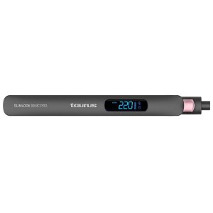 Taurus 220W Digital Hair Straightener Ceramic Black "Slimlook Ionic Pro