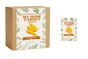 Chilli Grow Kit Complete - Yellow Bulls Horn + Seed pack