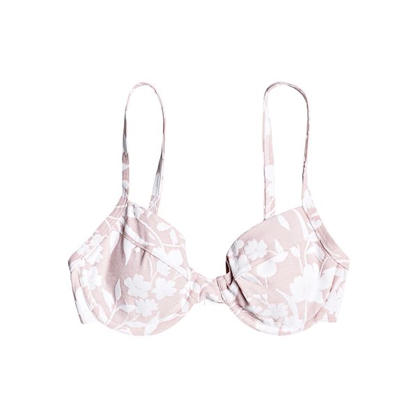 Roxy Groovy Wavy Women's Dcup Swimwear Top - Ash Rose