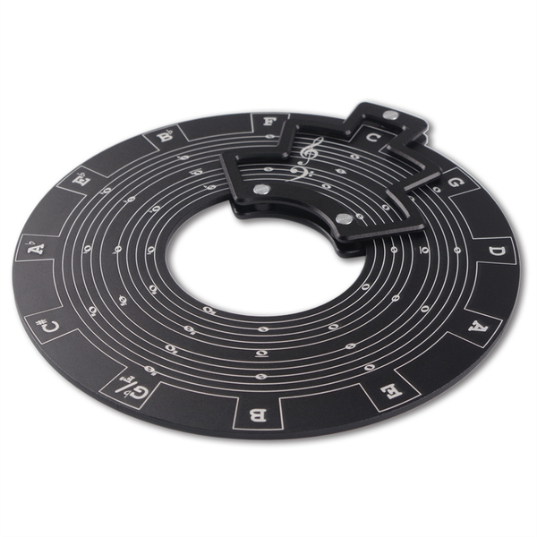 Circle Of Fifths Wheel Melody Tool Chord Wheel Without Base Gray