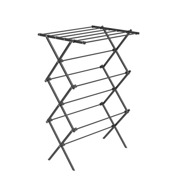 CASA 3-Tier Clothes Drying Stand | Metal | 9.5m Space | Foldable | Black