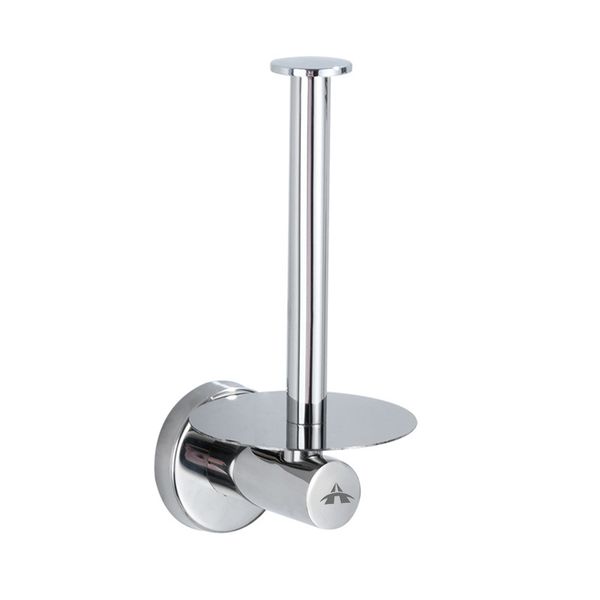 Vertical Type Stainless Steel Roll Paper Towel Holder for Bathroom