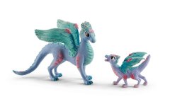 Schleich - Bayala - Flower Dragon and Baby