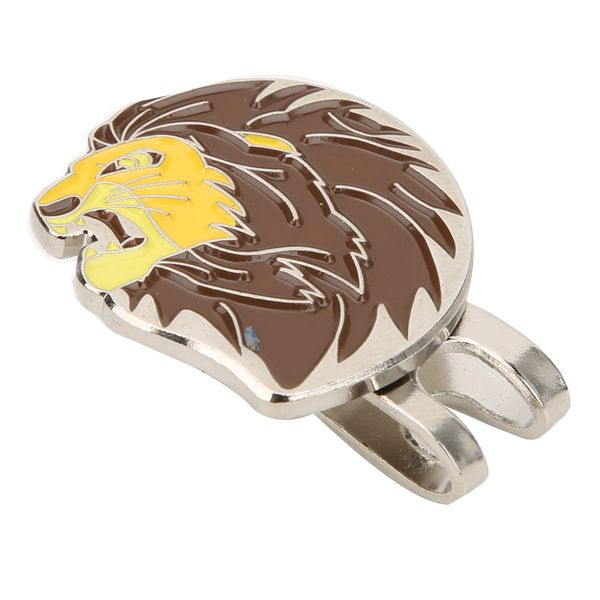 Lion Golf Hat Clip