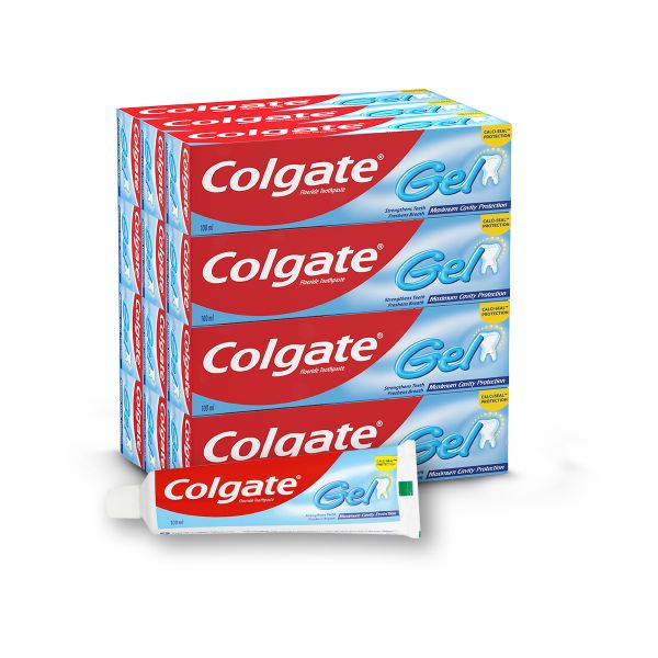 Colgate Maximum Cavity Protection Gel Toothpaste - 12 X 100ml