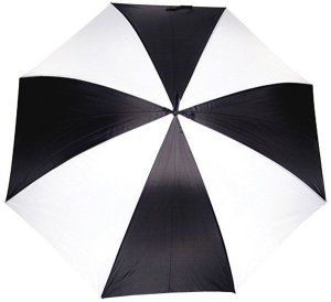 Marco Golf Umbrella - Eva Handle - Black &amp; White
