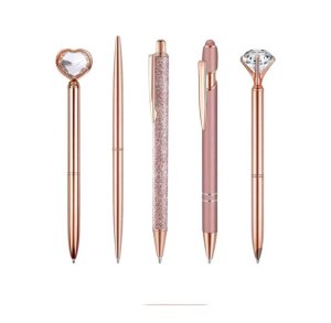 Universal Luxurious Ballpoint Pens - Set of 5 | 1.00mm Smooth Writing Pens
