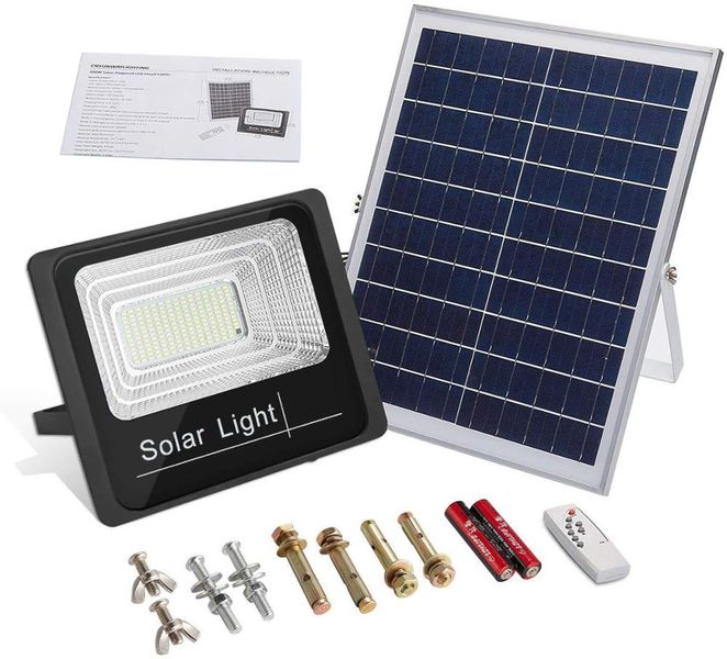 100W Solar Flood Light with Remote control