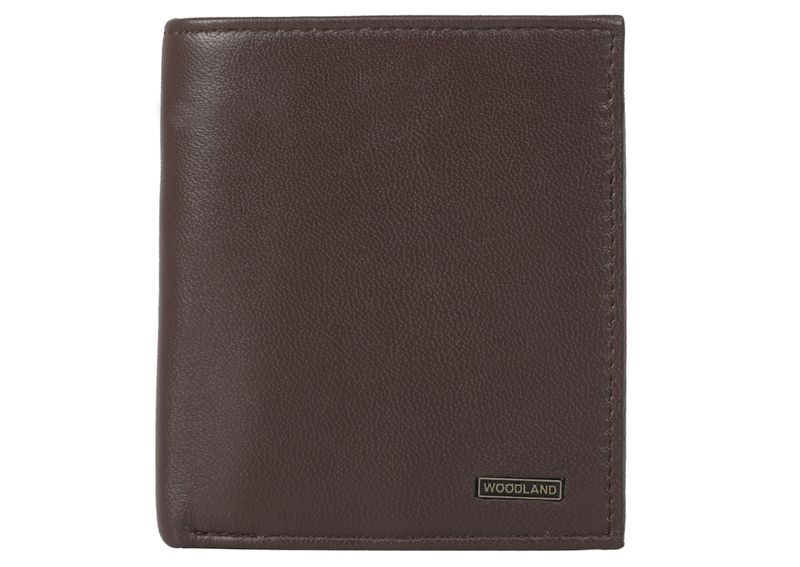 Woodland Men's Leather Brown Wallet - W542008
