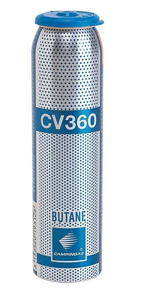 Campingaz CV300 Plus Gas Cartridge, Resealable Valve Gas canister, 240g
