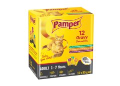 Pamper Friskies Multipack Gravy 12 X 85g