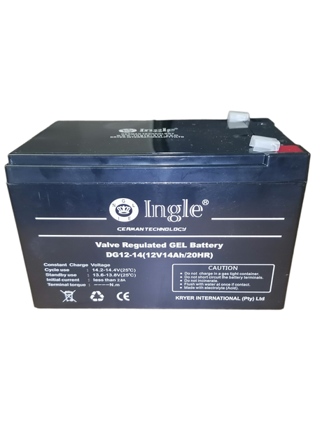 12 V 14Ah Gel Battery -Ingle