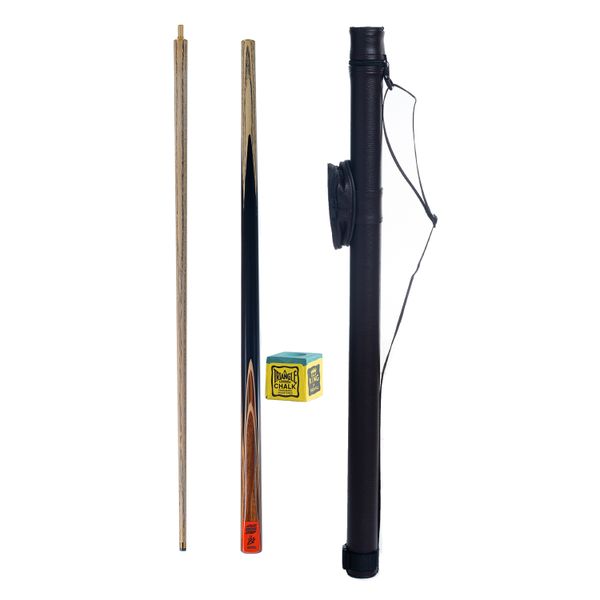 Hurricane Lightning Pool Cue, Tube Case and Chalk Combo