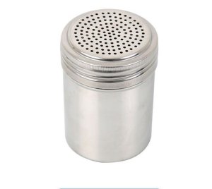 Shaker Stainless Steel Flour/Salt 7cm x 9cm - 4 Pack