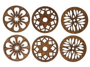 Mandala Coasters