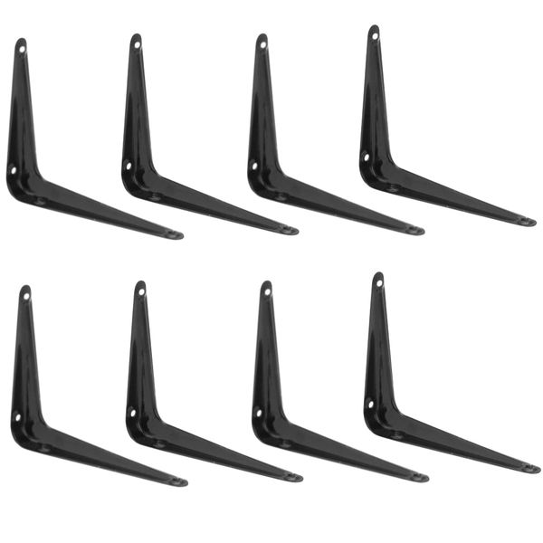 Home Garage Tools Shelf Bracket Set of 8 (300x350mm)
