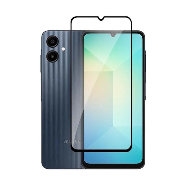 9D Tempered Glass Screen Protector Compatible with Samsung Galaxy - A06