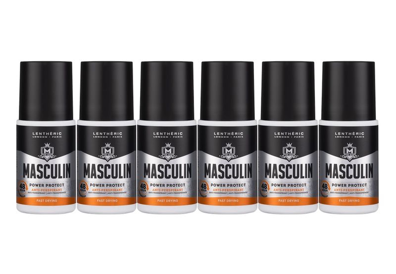 Lentheric Masculin Power Protect Roll On 6 x 50ml