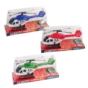 Bulk Pack x 3 Vehicle Helicopter Friction 19cm
