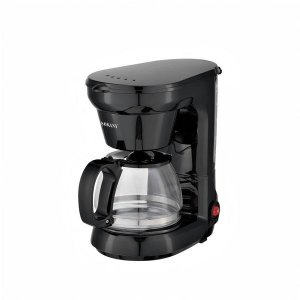 750ml Electric Filter Coffee Maker Machine 6 Cup Compact Drip Brewer Black