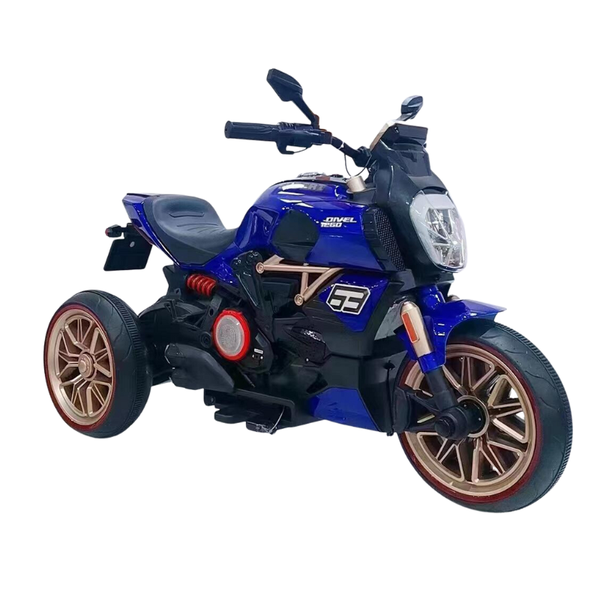 Battery-Operated Toy Motorbike For Kids
