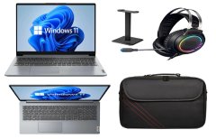 Lenovo IdeaPad Core i7 16GB RAM/2TB SSD Laptop + GG Headset &amp; Carry Case